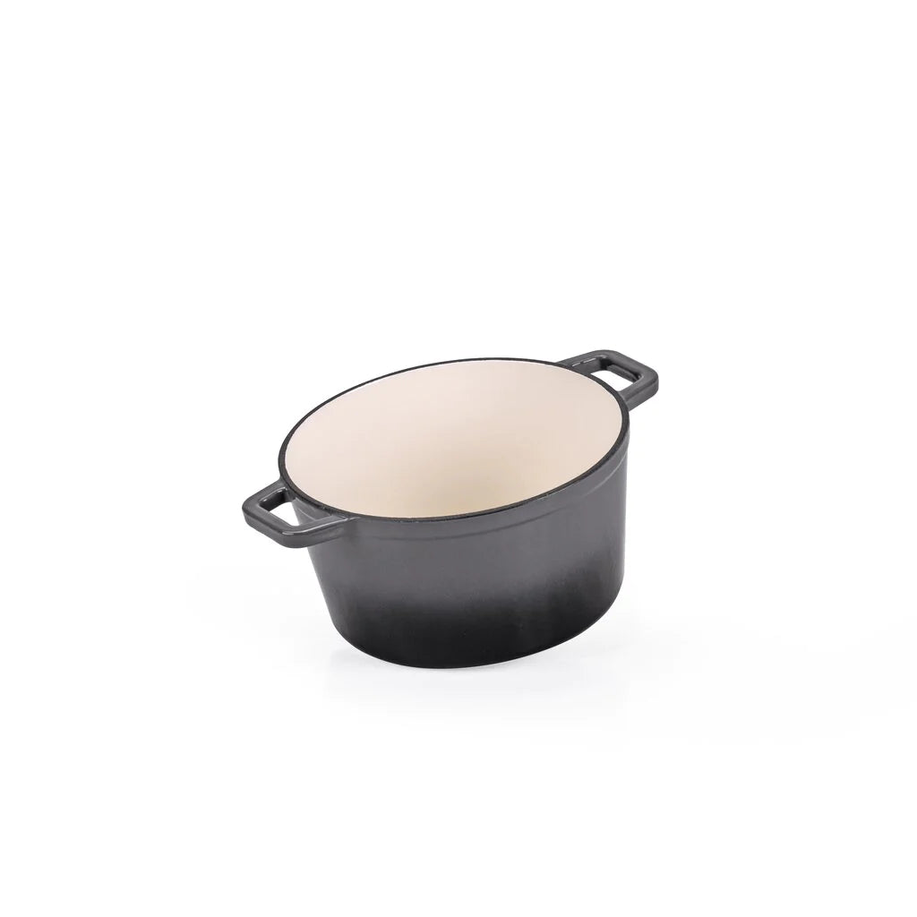 Casseruola in ghisa 24 cm grigia BERNDES