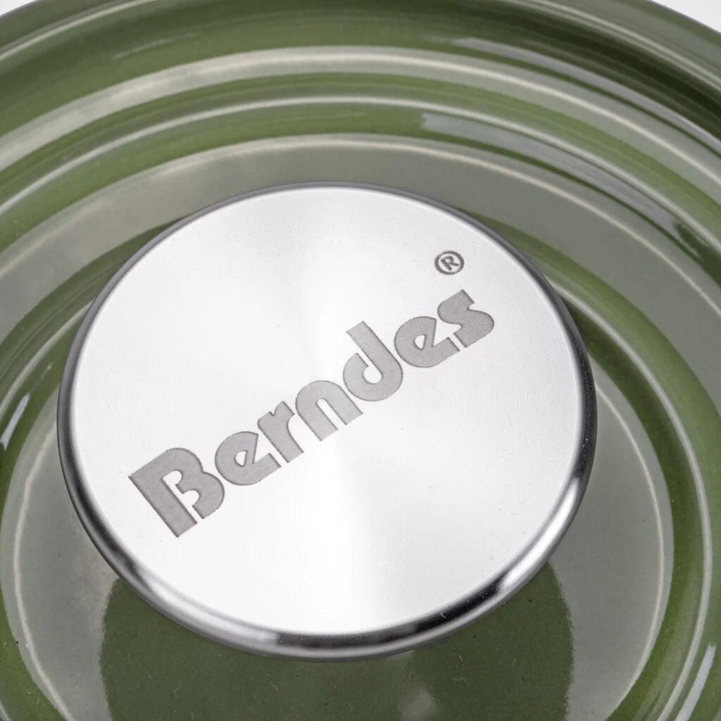 Casseruola in ghisa 20 cm verde BERNDES