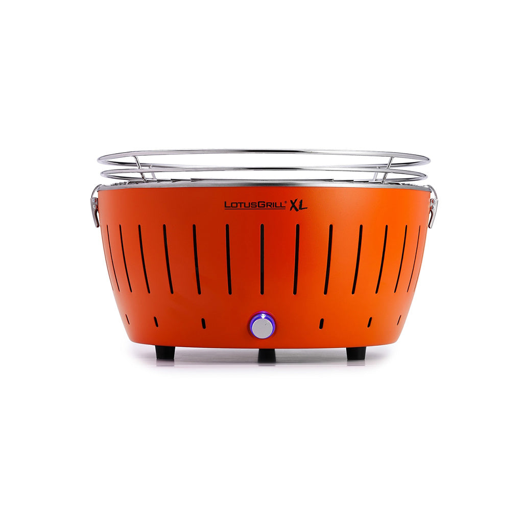 Barbecue a carbonella LOTUSGRILL arancio grande