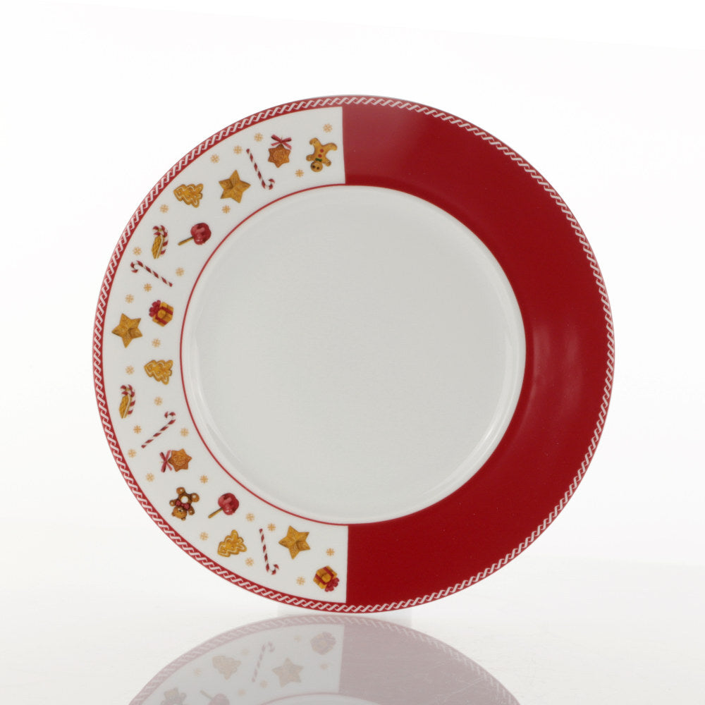 Servizio piatti 18 pezzi WEISSESTAL Sweet Natale