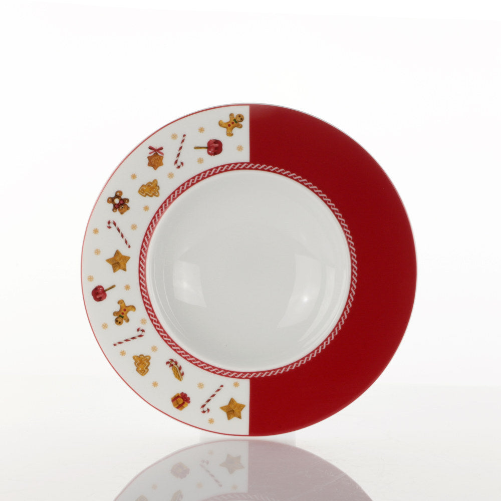 Servizio piatti 18 pezzi WEISSESTAL Sweet Natale