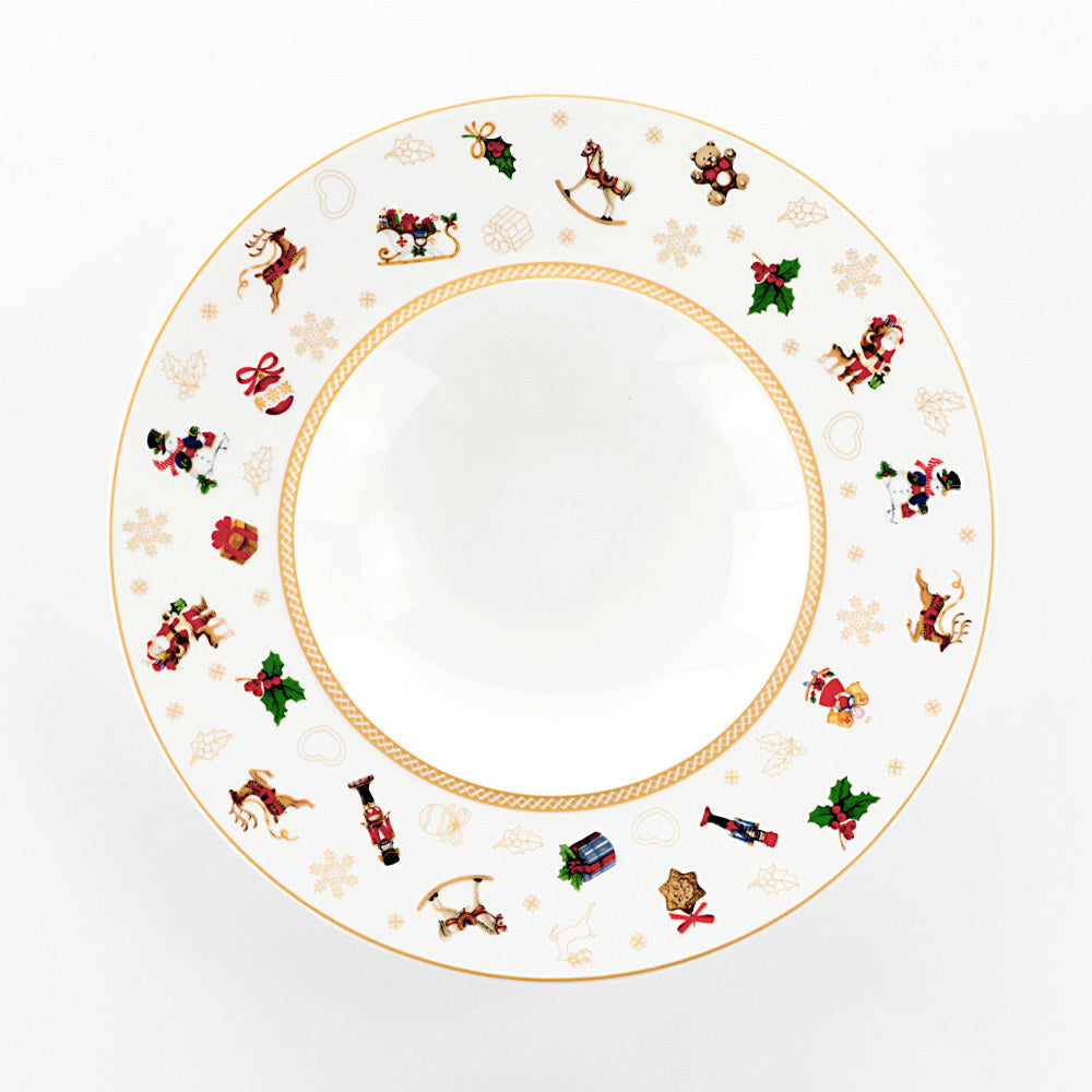 Servizio di piatti 18 pezzi WEISSESTAL Toys Natale