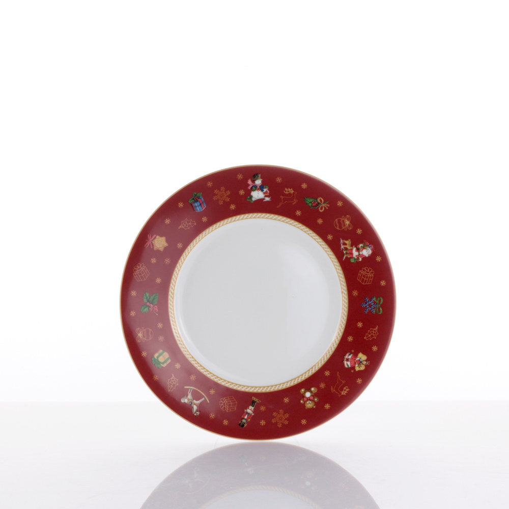 Servizio di piatti 18 pezzi WEISSESTAL Winter Gift Natale