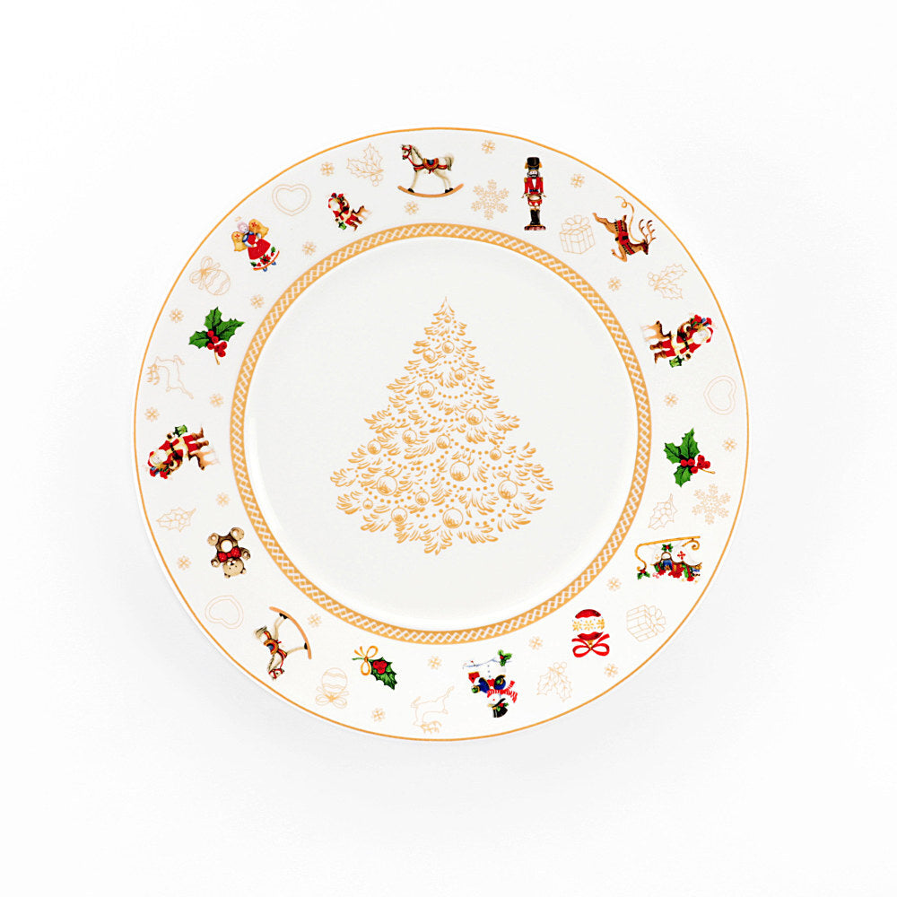 Servizio di piatti 18 pezzi WEISSESTAL Toys Natale