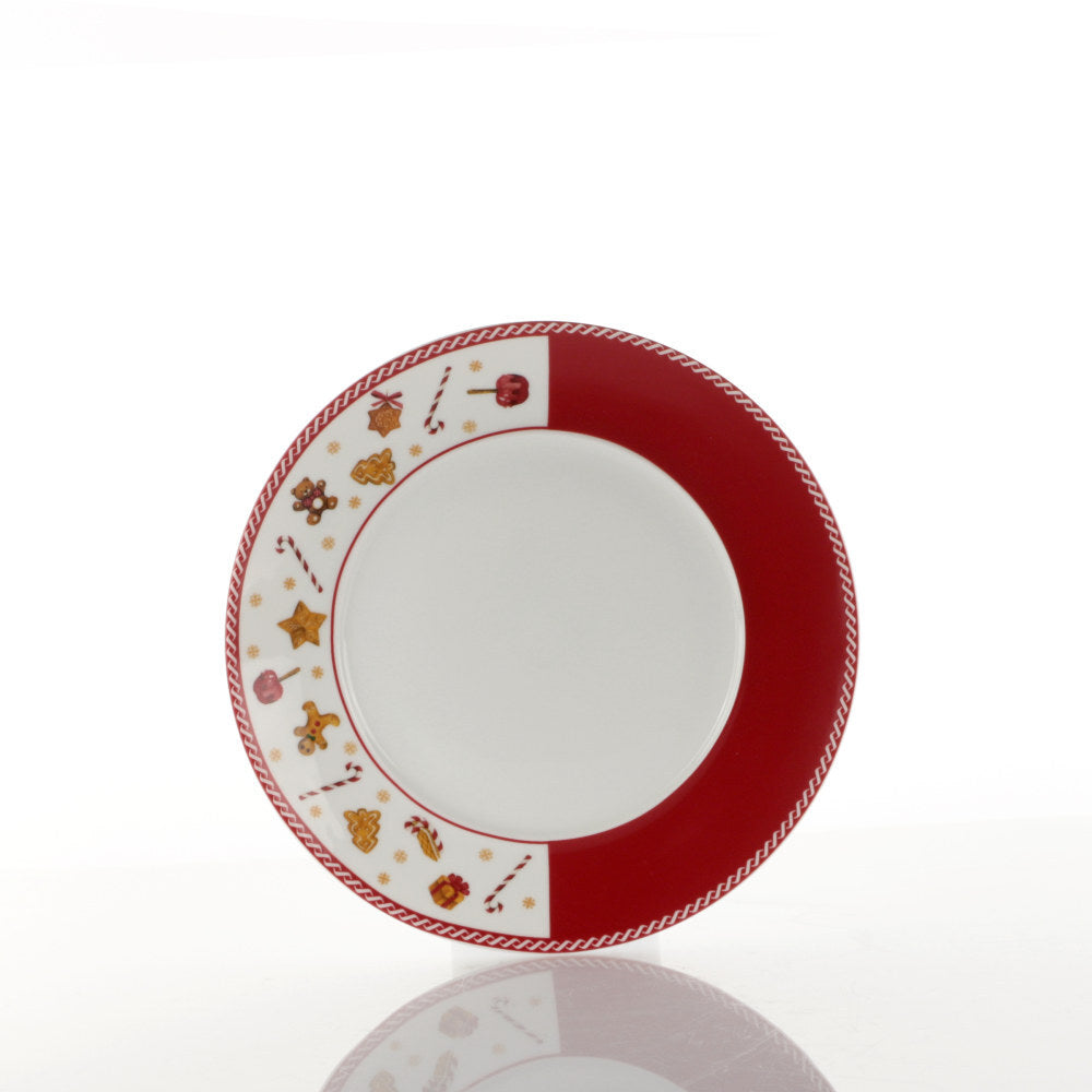 Servizio piatti 18 pezzi WEISSESTAL Sweet Natale
